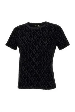 Elisabetta Franchi T-Shirts Black -Elisabetta Franchi Winkel bd811d434600d9c78b45cab7398d8d48