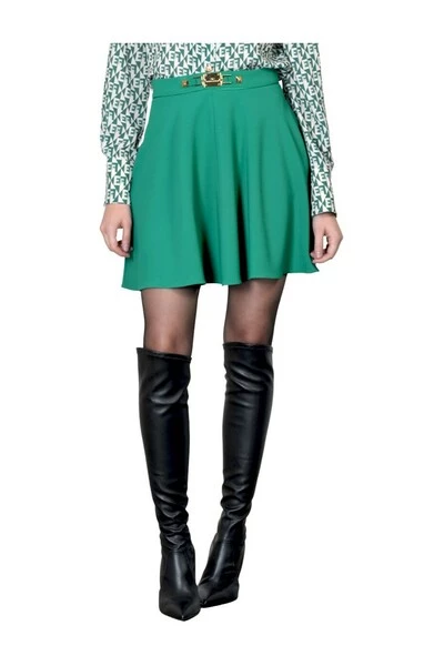 Elisabetta Franchi Korte Rokken Short Skirts Green 1 Elisabetta Franchi Korte Rokken Short Skirts Green