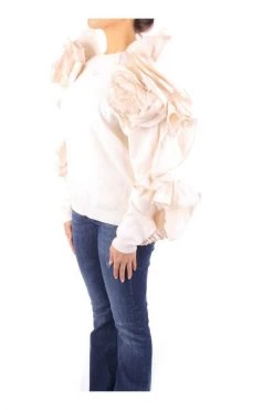 Elisabetta Franchi Sweaters Sweatshirts Beige