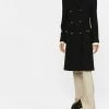 Elisabetta Franchi Trenchcoats & Mantels CAPPOTTO Black
