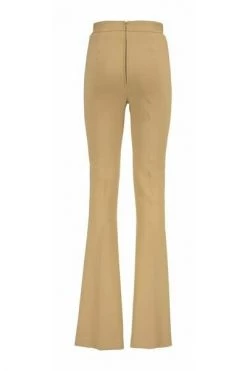 Elisabetta Franchi Wijde Broeken Trousers Brown -Elisabetta Franchi Winkel beeb9d8c7bc8c6c672b9177391246dae