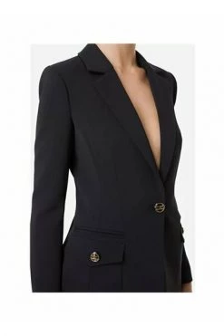 Elisabetta Franchi Blazers Jackets Black