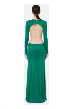 Elisabetta Franchi Maxi Jurken Dresses Green