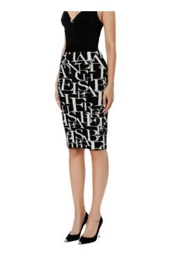 Elisabetta Franchi Casual Jurken Midi Dresses Black