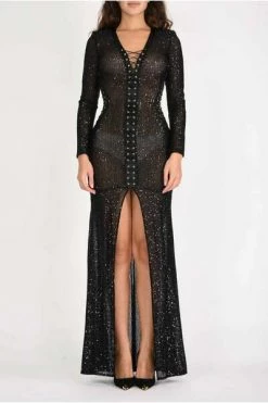 Elisabetta Franchi Jurken Dress Black