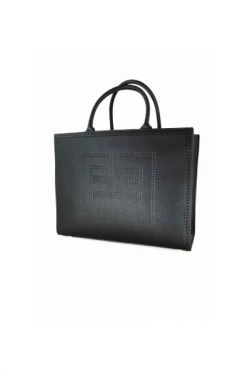 Elisabetta Franchi Shoppers Large Tote Bag With Perforated Logo Black 9 Elisabetta Franchi Shoppers Large Tote Bag With Perforated Logo Black -Elisabetta Franchi Winkel bf3f8a86f42b84941985569df9aeb109