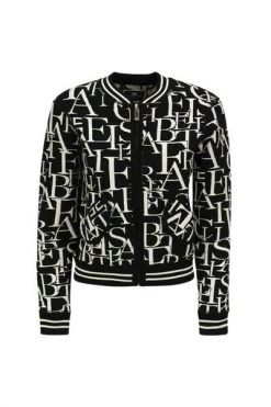 Elisabetta Franchi Bomber Jackets Jacket Black 5 Elisabetta Franchi Bomber Jackets Jacket Black -Elisabetta Franchi Winkel c0c67d6ffbdd366e125c95c5f3930e62