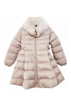 Elisabetta Franchi Winterjassen My Baby Girl Baby Girl Pink