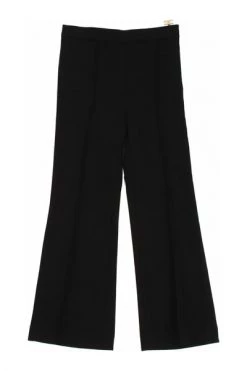 Lange Broeken Elisabetta Franchi Trousers Black Black