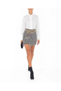 Elisabetta Franchi Longsleeve Shirts Shirts White -Elisabetta Franchi Winkel c1cc178ebe5809b283e214a6234091a7