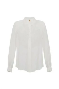 Elisabetta Franchi Longsleeve Shirts Formal Shirts White -Elisabetta Franchi Winkel c237a4b42fa154f6f72b4dc36641970f
