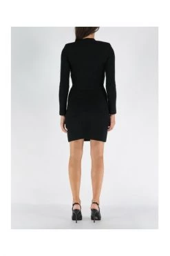Elisabetta Franchi Casual Jurken Short Dresses Black -Elisabetta Franchi Winkel c26b6cc83de587a934ff0060ac3cf5a6