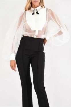 Elisabetta Franchi Longsleeve Shirts Shirts White