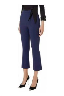 Elisabetta Franchi Broeken Cropped Trousers Blue -Elisabetta Franchi Winkel c377e8ff5e5da46e7f1f6a956ba8b2c6