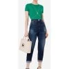 Elisabetta Franchi Cropped Jeans Jeans Blue