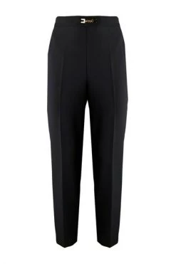 Elisabetta Franchi Pantalons Trousers Black