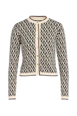 Elisabetta Franchi Vesten Cardigan Beige