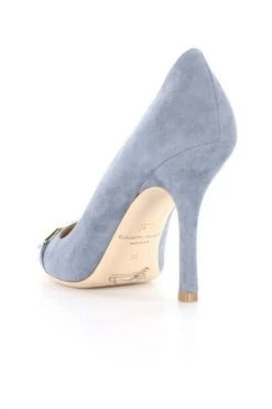 Elisabetta Franchi Leather Pumps Gray -Elisabetta Franchi Winkel c3fb6e552fe8484547eb3e1cdfbb408c