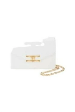 Elisabetta Franchi Schoudertassen Bag White