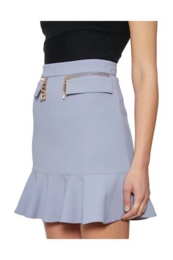 Elisabetta Franchi Korte Rokken Womens Skirts GO00621E2 21 Purple -Elisabetta Franchi Winkel c465e7223941c5e7191a5ba99c051dfc