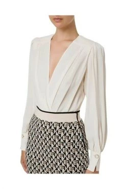 Elisabetta Franchi Blouses White