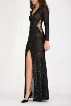 Elisabetta Franchi Jurken Dress Black -Elisabetta Franchi Winkel c4d3f1f2fdf98d294b0e9784c2f71b84