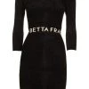 Elisabetta Franchi Casual Jurken Midi Dresses Black