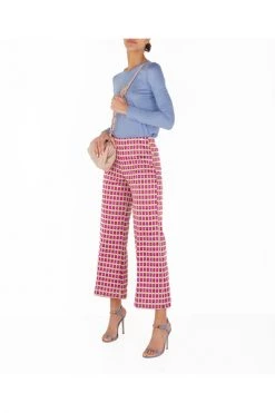 Elisabetta Franchi T-shirts Long Sleeve T-shirt With Gold Logo Print Ma02621e2 Blue