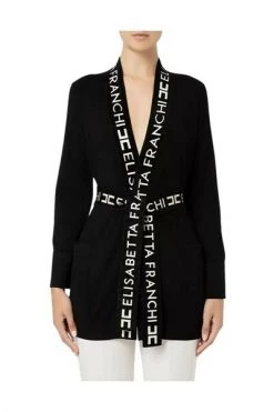 Elisabetta Franchi Vesten Cardigans Black