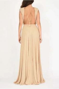 Elisabetta Franchi Maxi Jurken Maxi Dresses Yellow