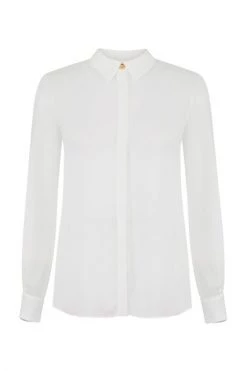 Elisabetta Franchi Longsleeve Shirts 3 Shirt Exit White -Elisabetta Franchi Winkel c59d2f6c6b58bb0adfa7dd21bb93f48c