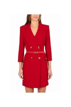 Elisabetta Franchi Casual Jurken Dresses Red -Elisabetta Franchi Winkel c5e7528cc25dcb0616ed07bd300e2f4b