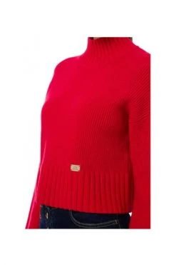 Elisabetta Franchi Coltruien Turtlenecks Red -Elisabetta Franchi Winkel c6b11ba778b10d8a7be7c4db73be9e58