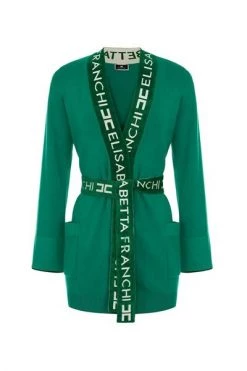 Elisabetta Franchi Vesten Cardigans Green