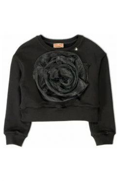 Elisabetta Franchi Sweaters Sweatshirt Black