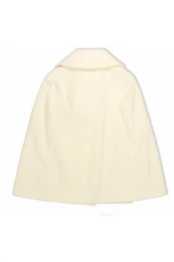 Elisabetta Franchi Jassen Coat White