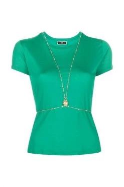 Elisabetta Franchi T-shirts T-Shirt Green