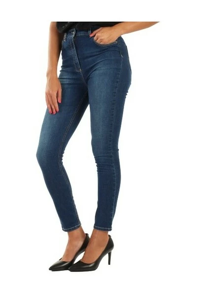 Elisabetta Franchi Skinny Jeans Blue 2 Elisabetta Franchi Skinny Jeans Blue - Afbeelding 2