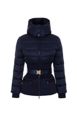 Gewatteerde Jassen Elisabetta Franchi Coats Grey Blue