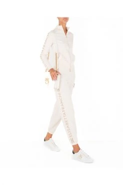 Elisabetta Franchi Sweatpants Trousers White -Elisabetta Franchi Winkel c7971f99f598c5925b1e86334bc49d94