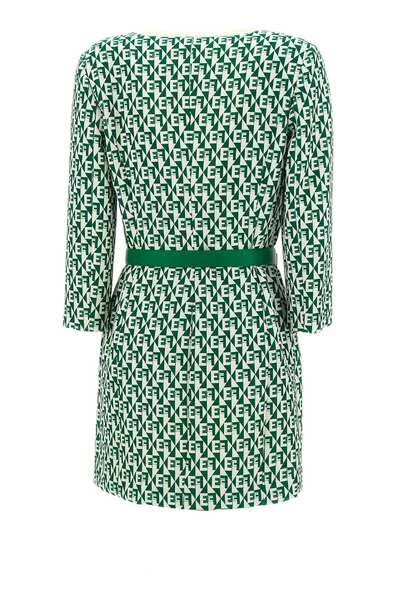 Elisabetta Franchi Casual Jurken Short Dresses Green 2 Elisabetta Franchi Casual Jurken Short Dresses Green - Afbeelding 2