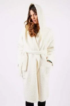 Elisabetta Franchi Trenchcoats & Mantels Belted Coats White -Elisabetta Franchi Winkel c82eb10b3b309e6c8c74ddee8dc86ea1