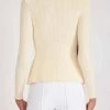 Elisabetta Franchi Sweaters Round-Neck Knitwear Yellow
