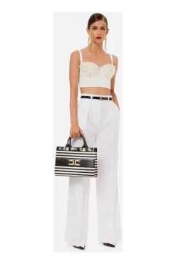 Elisabetta Franchi Tops Jackets White