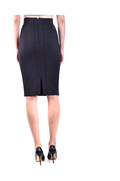 Elisabetta Franchi Kokerrokken Skirts Black 4 Elisabetta Franchi Kokerrokken Skirts Black - Afbeelding 4