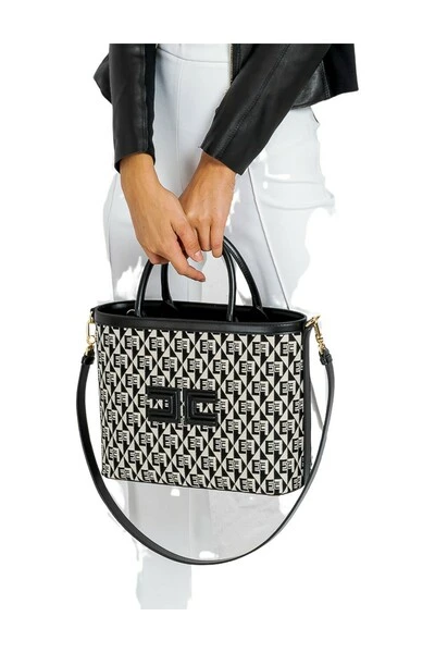 Elisabetta Franchi Schoudertassen Shoulder Bags Black 2 Elisabetta Franchi Schoudertassen Shoulder Bags Black - Afbeelding 2