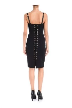Elisabetta Franchi Feestjurken Midi Dress Black