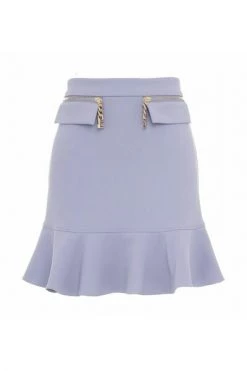 Elisabetta Franchi Korte Rokken Womens Skirts GO00621E2 21 Purple