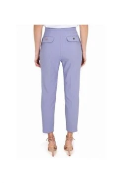 Elisabetta Franchi Broeken Casual Trousers Purple -Elisabetta Franchi Winkel ca63ef866dcece1d87a042ca74ed8528