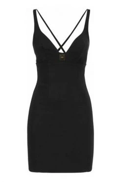 Elisabetta Franchi Feestjurken Mini Dress Black